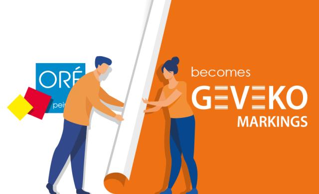 Oré Peinture becomes Geveko Markings