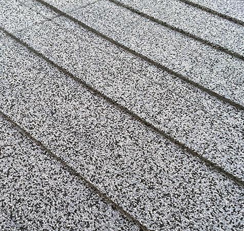 Grey TacGuide granite for tactile markings