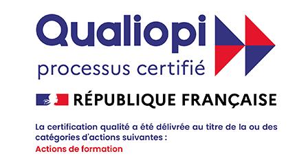 ForQuali est un organisme certifié Qualiopi pour la catégorie d'action Actions de formation