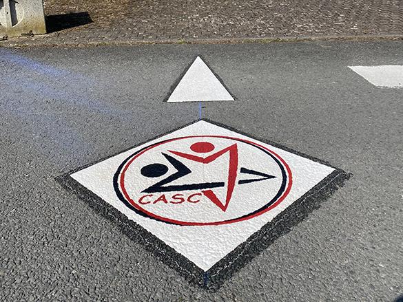 Use our range of material to mark your parking area or company entrance