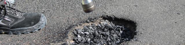 Pothole Repair System - Effective repair of big and small potholes