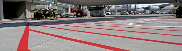 Certified airfield markings