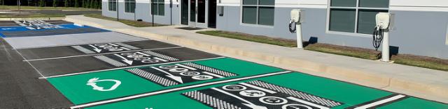 Parking & Logistics Markings - Provide clear guidance in parkings areas