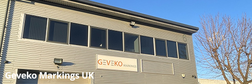 Site de production Geveko Markings UK en Angleterre