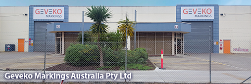 Site de production Geveko Markings Australia Pty Ltd